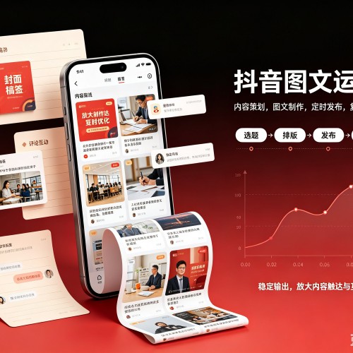 万秀抖音图文代运营服务